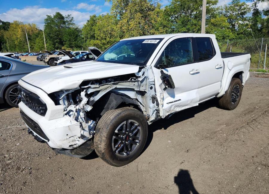 Salvage 2024 Toyota Tacoma Trd Sport in White