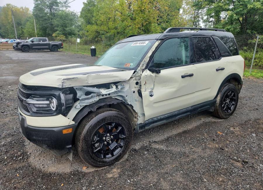 Salvage 2025 Ford Bronco Sport Big Bend in Brown