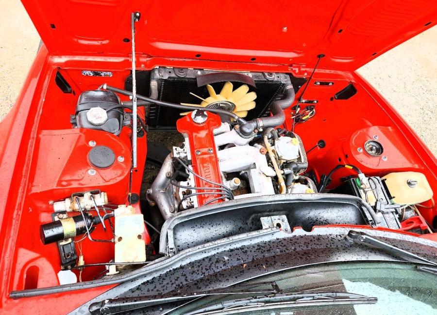 Salvage 1980 Triumph Tr7 Roadster in Red