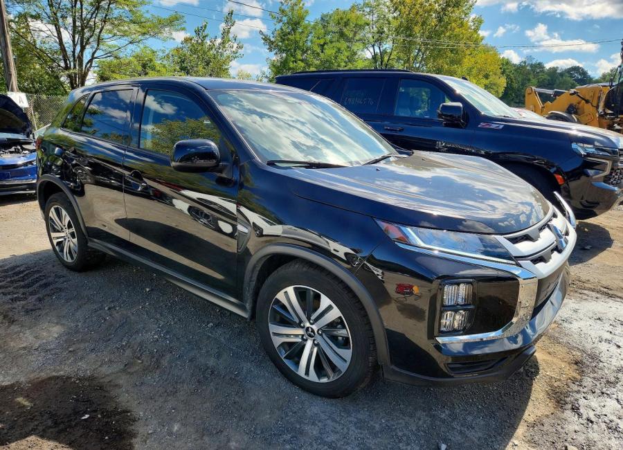 Salvage 2024 Mitsubishi Outlander Sport in Black