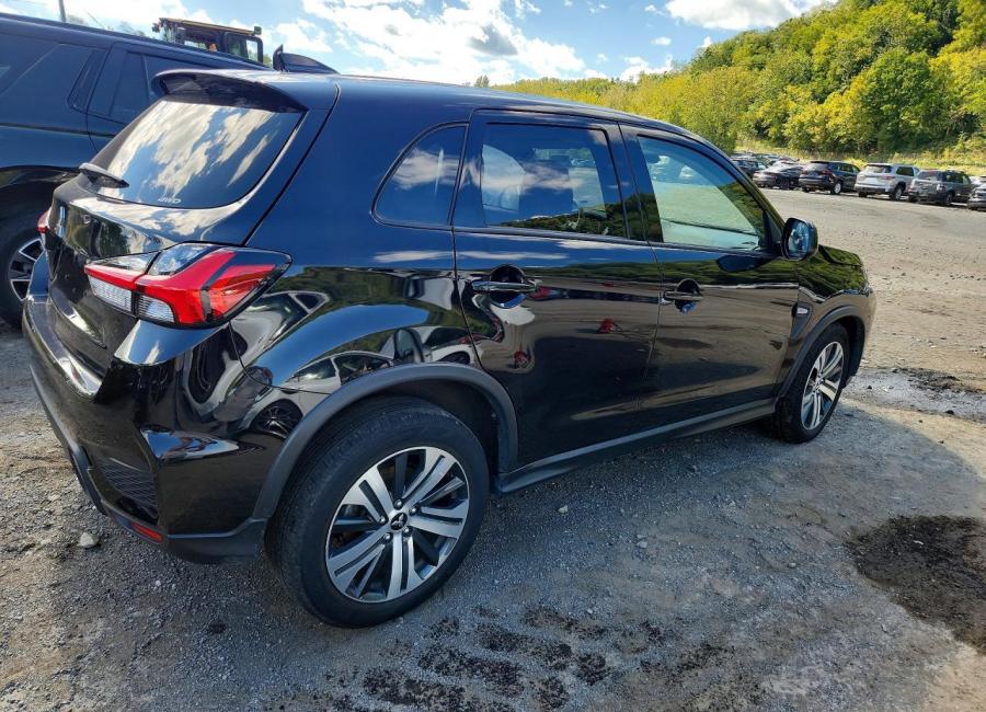 Salvage 2024 Mitsubishi Outlander Sport in Black