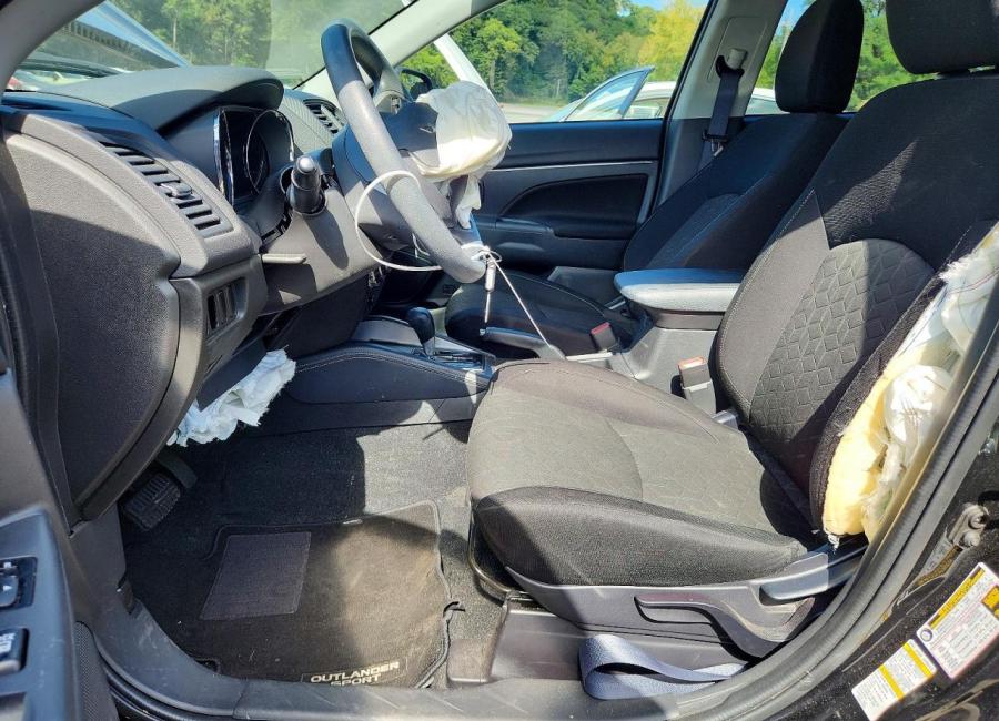 Salvage 2024 Mitsubishi Outlander Sport in Black