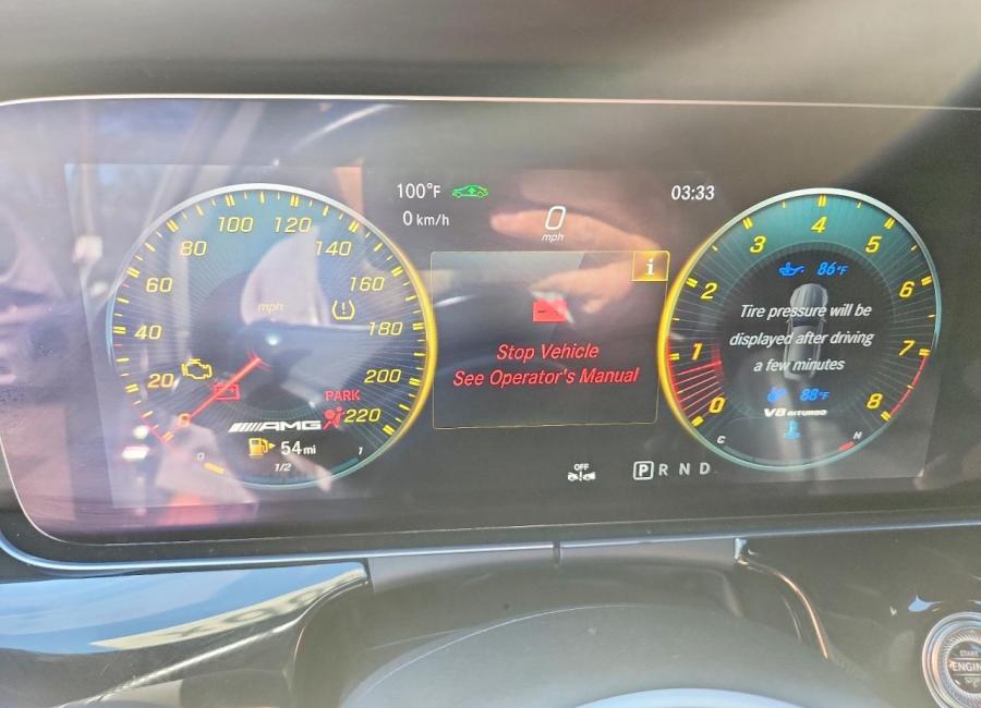 Salvage 2019 Mercedes Benz Amg Gt 63  in Gray
