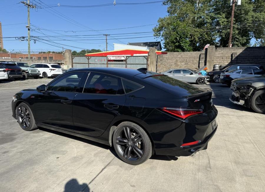 Salvage 2025 Acura Integra A Spec in Black
