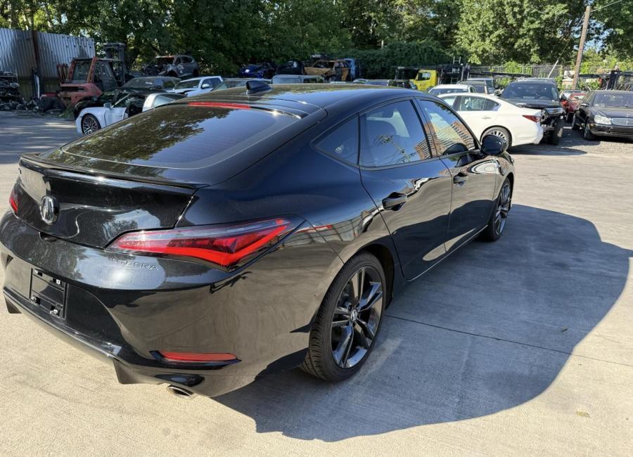 Salvage 2025 Acura Integra A Spec in Black