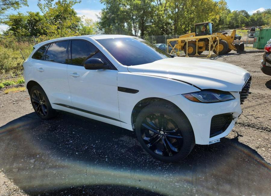 Salvage 2025 Jaguar F-pace R-dynamic S in White
