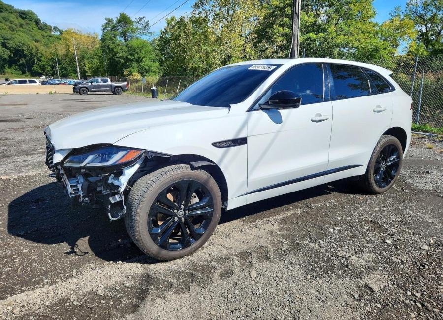 Salvage 2025 Jaguar F-pace R-dynamic S in White