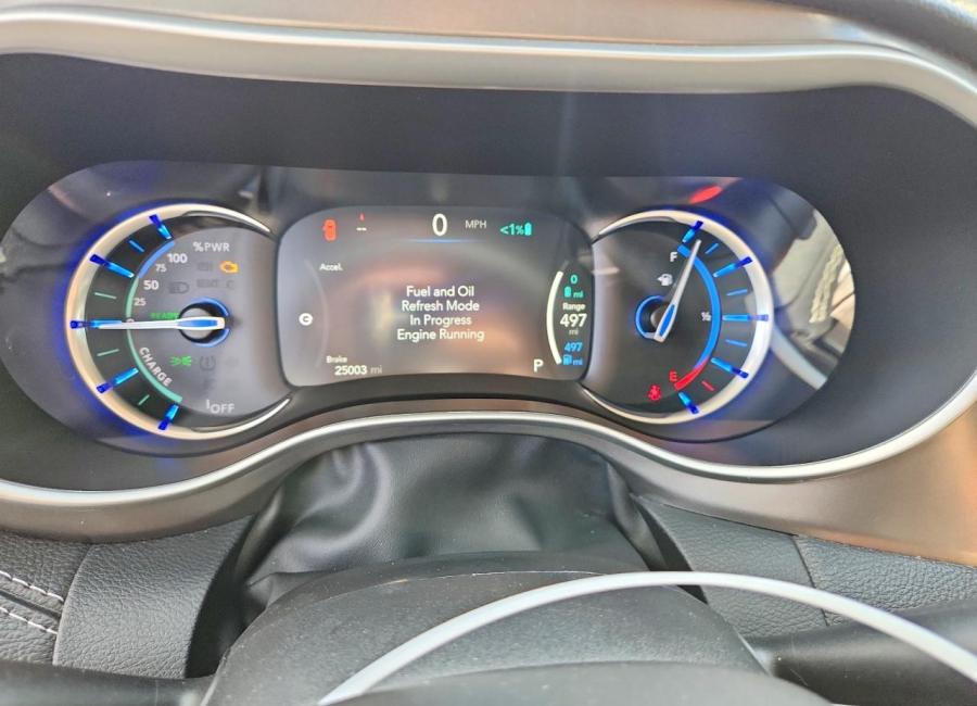 Salvage 2024 Chrysler Pacifica Hybrid Select in Gray