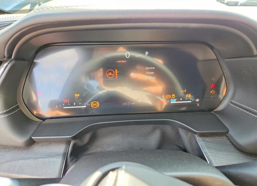 Salvage 2023 Jeep Grand Cherokee Overland in Black