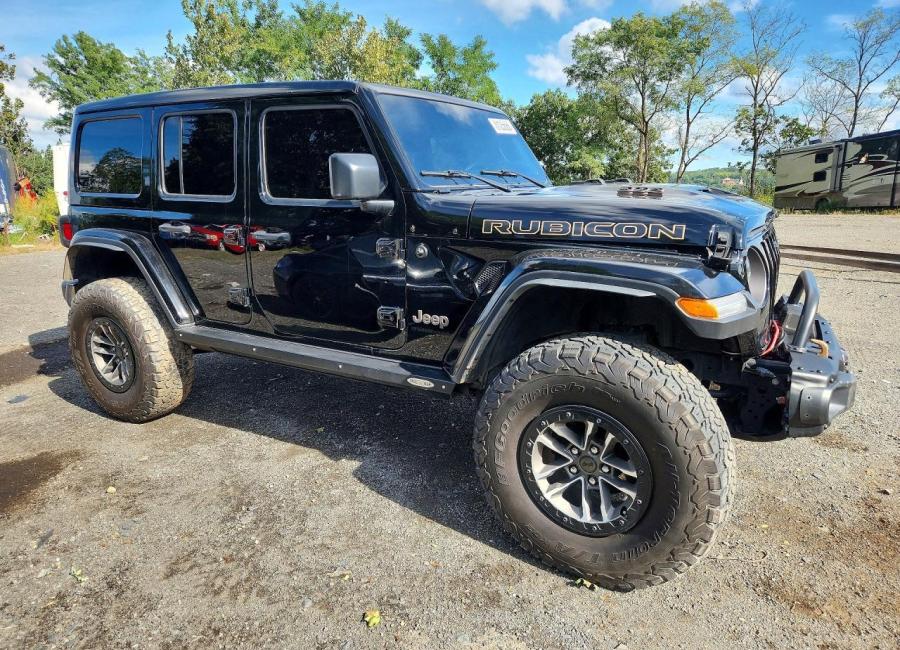 Salvage 2023 Jeep Wrangler Rubicon 392 in Black