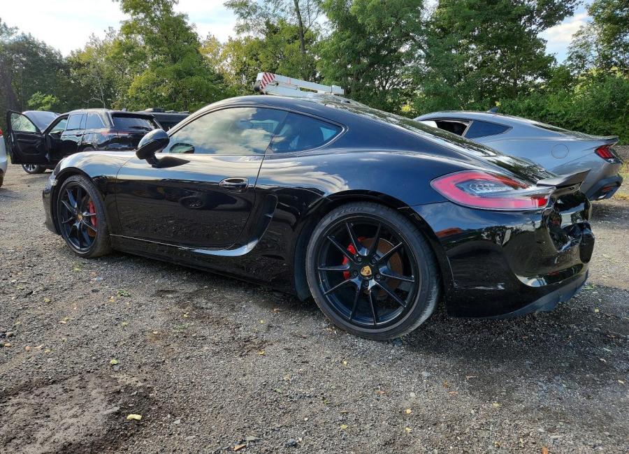 Salvage 2016 Porsche Cayman Gts in Black