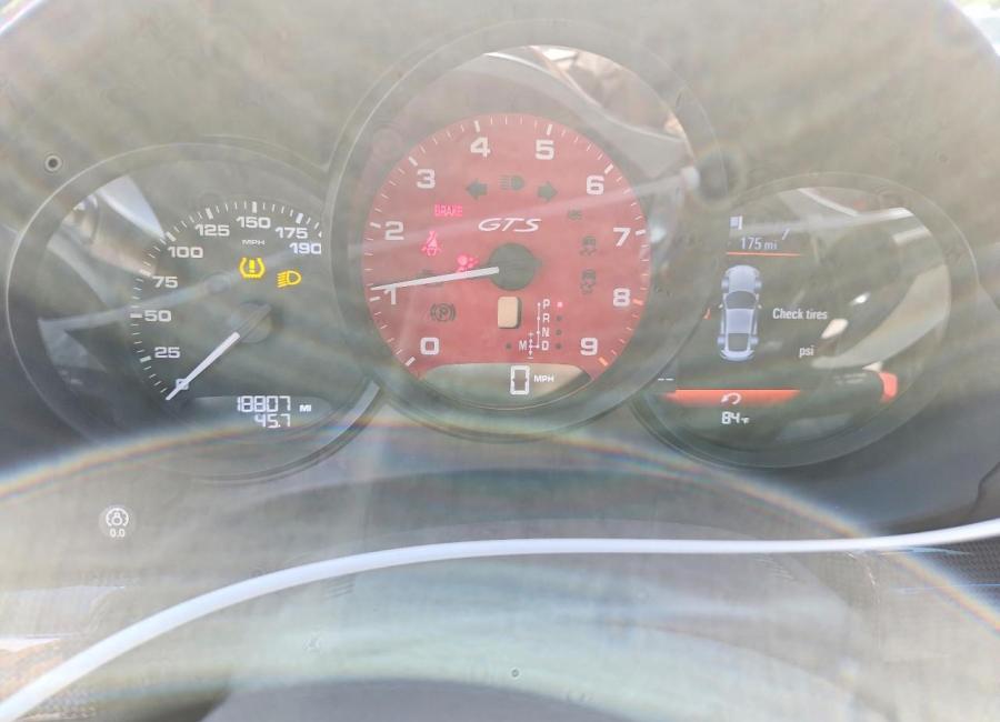 Salvage 2016 Porsche Cayman Gts in Black