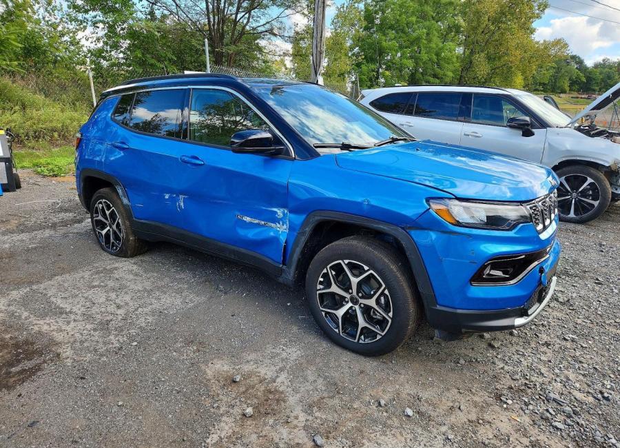 Salvage 2026 Jeep Compass Limited in Blue