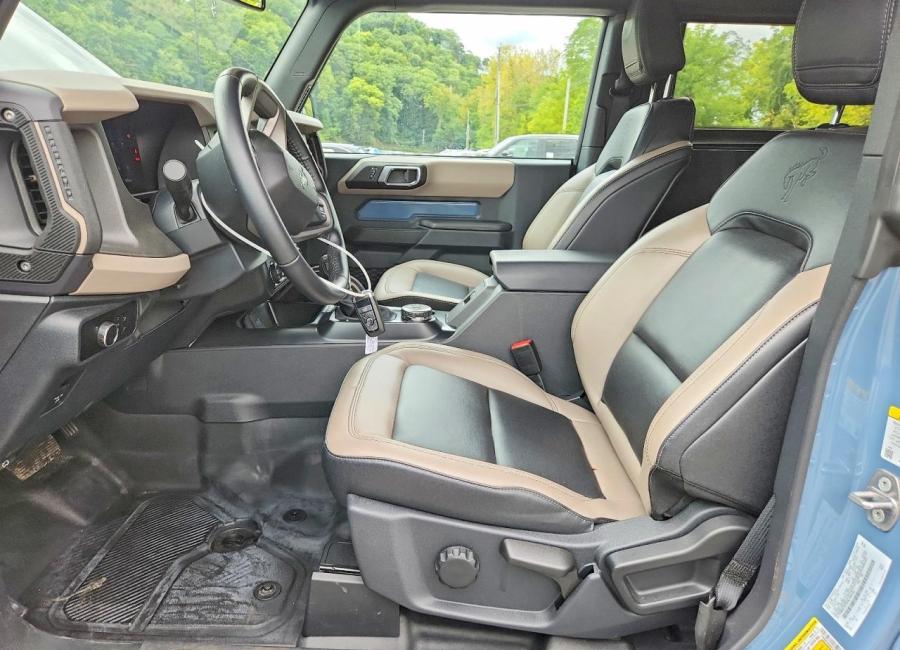 Salvage 2024 Ford Bronco  in Blue