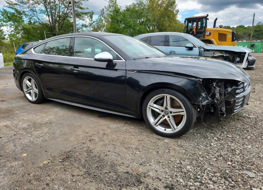 Salvage 2019 Audi S5 Premium Plus in Black
