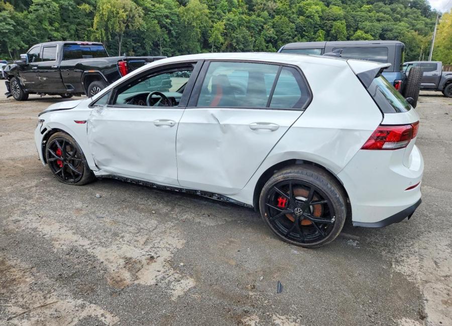 Salvage 2024 Volkswagen Gti S in White