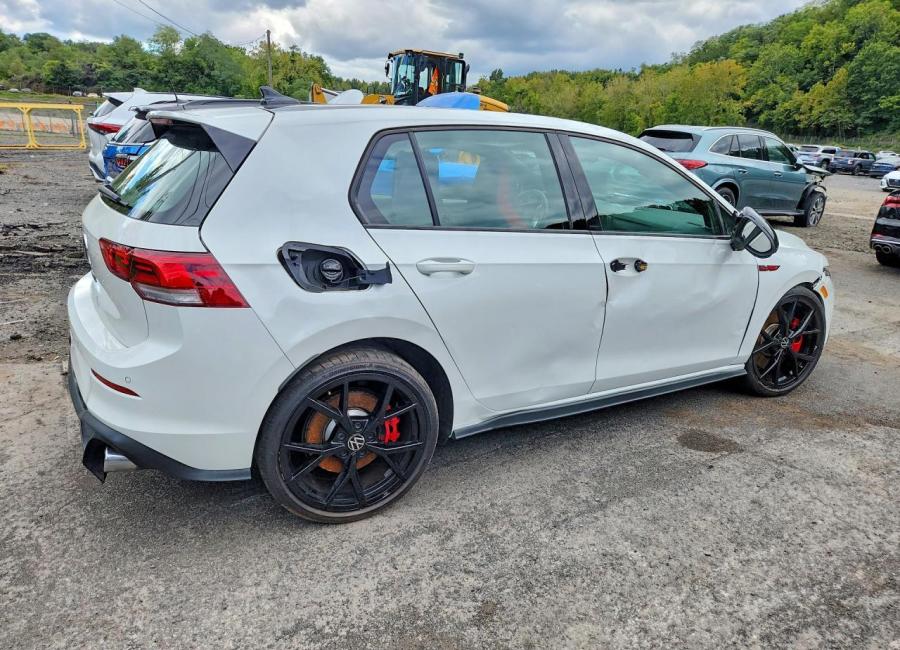 Salvage 2024 Volkswagen Gti S in White