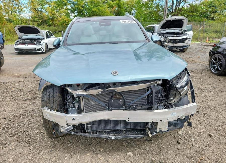 Salvage 2026 Mercedes Benz Glc 300 4matic in Green