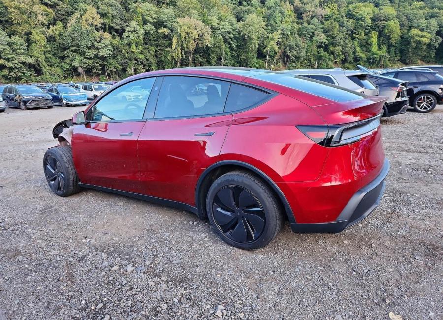 Salvage 2026 Tesla Model Y  in Burgundy