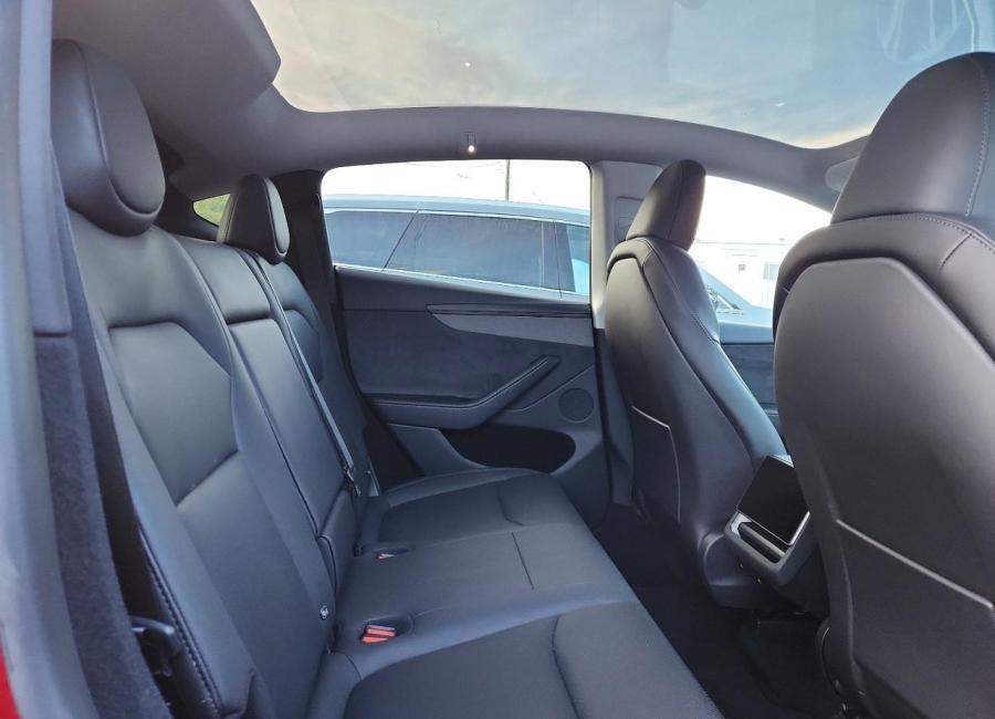 Salvage 2026 Tesla Model Y  in Burgundy