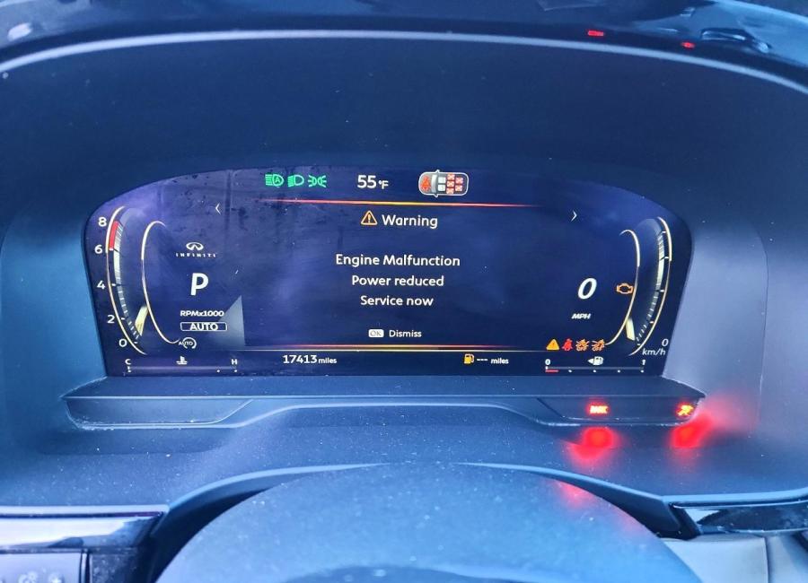 Salvage 2026 Infiniti Qx60 Luxe in Gray