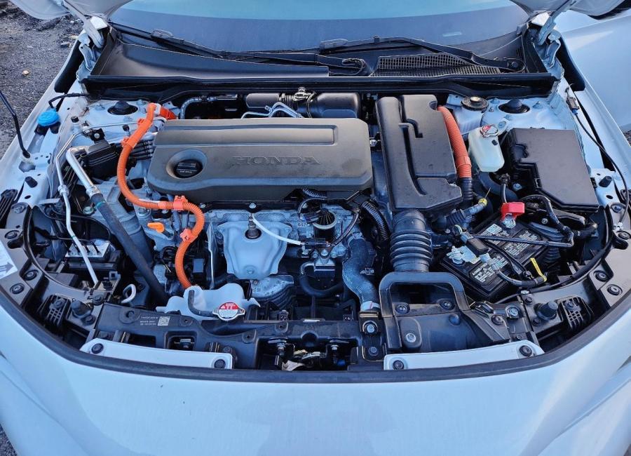 Salvage 2025 Honda Civic Sport Touring in White
