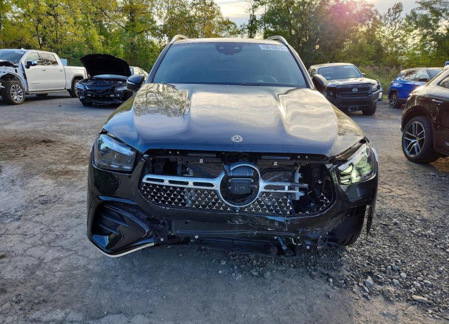 Salvage 2025 Mercedes Benz Gle 450 4matic in Black