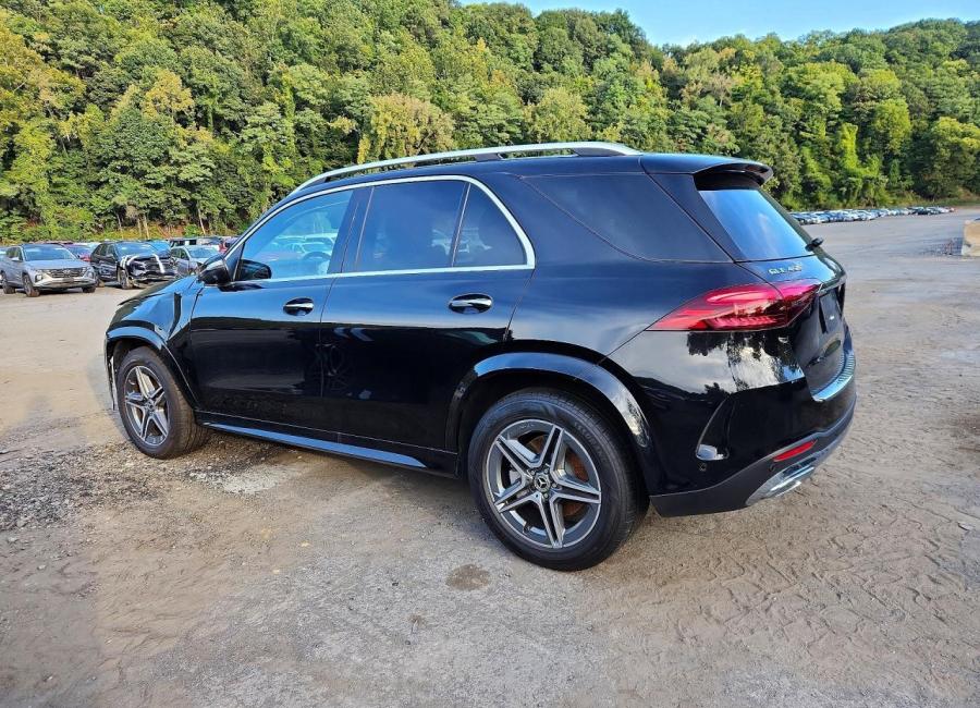 Salvage 2025 Mercedes Benz Gle 450 4matic in Black