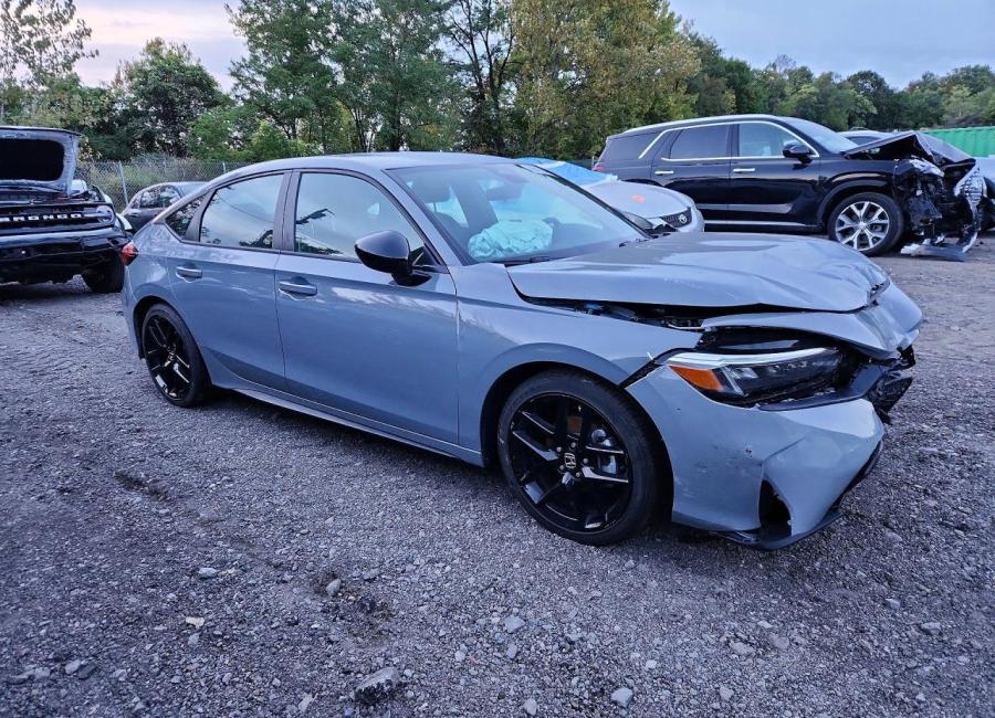 Salvage 2026 Honda Civic Sport in Gray