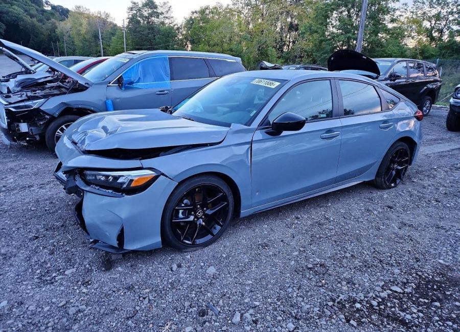 Salvage 2026 Honda Civic Sport in Gray