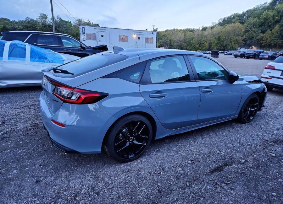 Salvage 2026 Honda Civic Sport in Gray