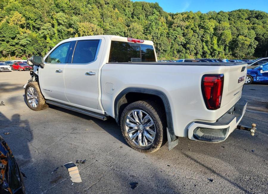 Salvage 2025 Gmc Sierra Denali in White