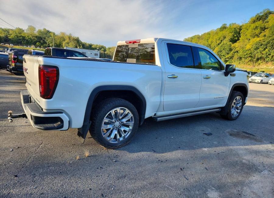 Salvage 2025 Gmc Sierra Denali in White