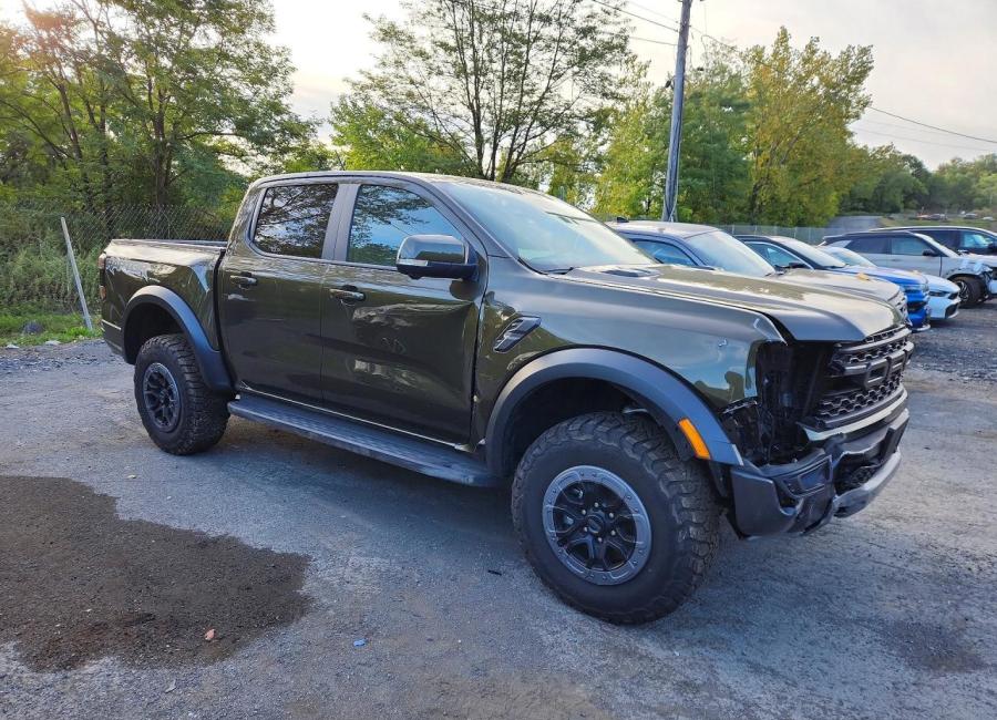 Salvage 2025 Ford Ranger Raptor in Brown