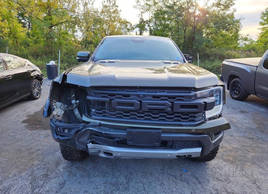 Salvage 2025 Ford Ranger Raptor in Brown