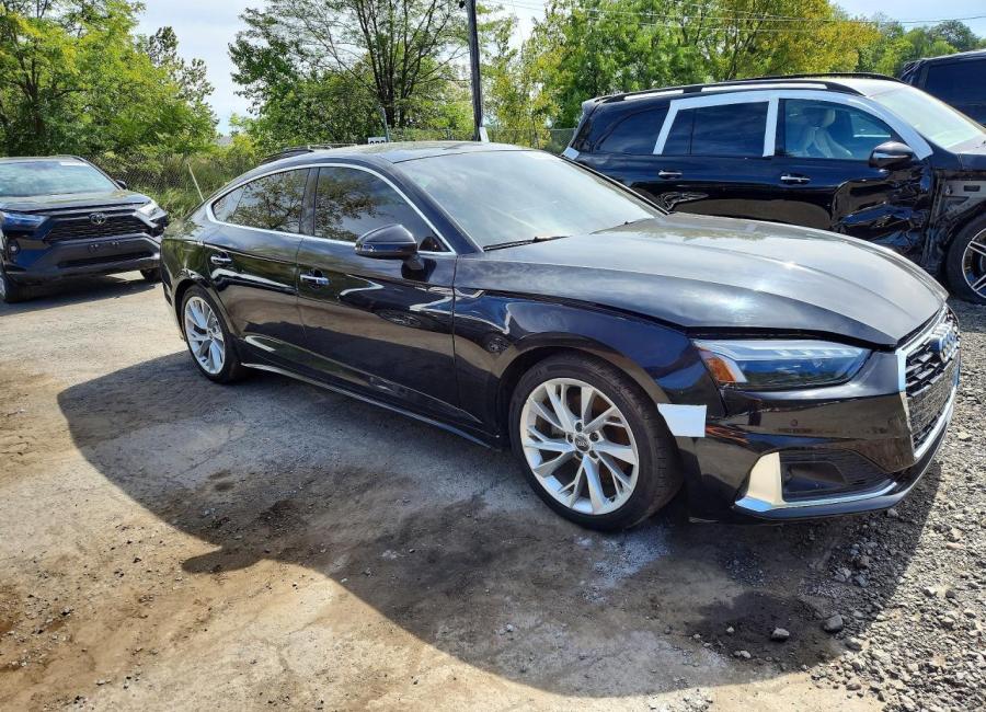 Salvage 2024 Audi A5  in Black