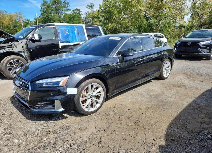 Salvage 2024 Audi A5  in Black