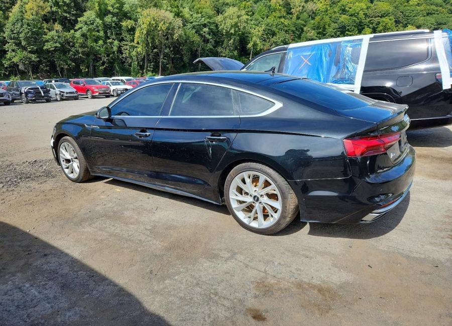 Salvage 2024 Audi A5  in Black