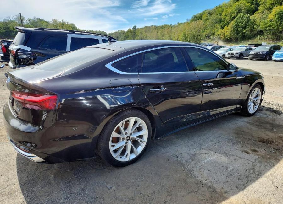Salvage 2024 Audi A5  in Black