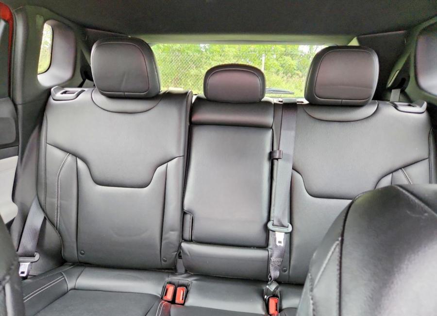 Salvage 2025 Jeep Compass Limited in Burgundy