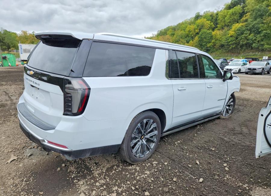 Salvage 2026 Chevrolet Suburban High Country in White