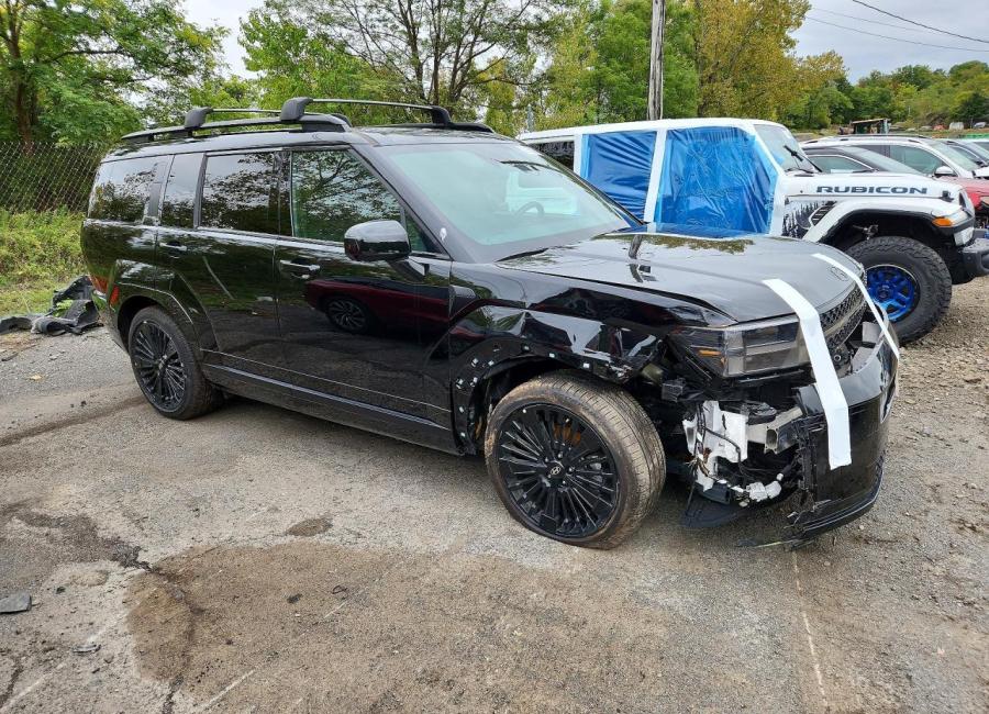 Salvage 2026 Hyundai Santa Fe Calligraphy in Black