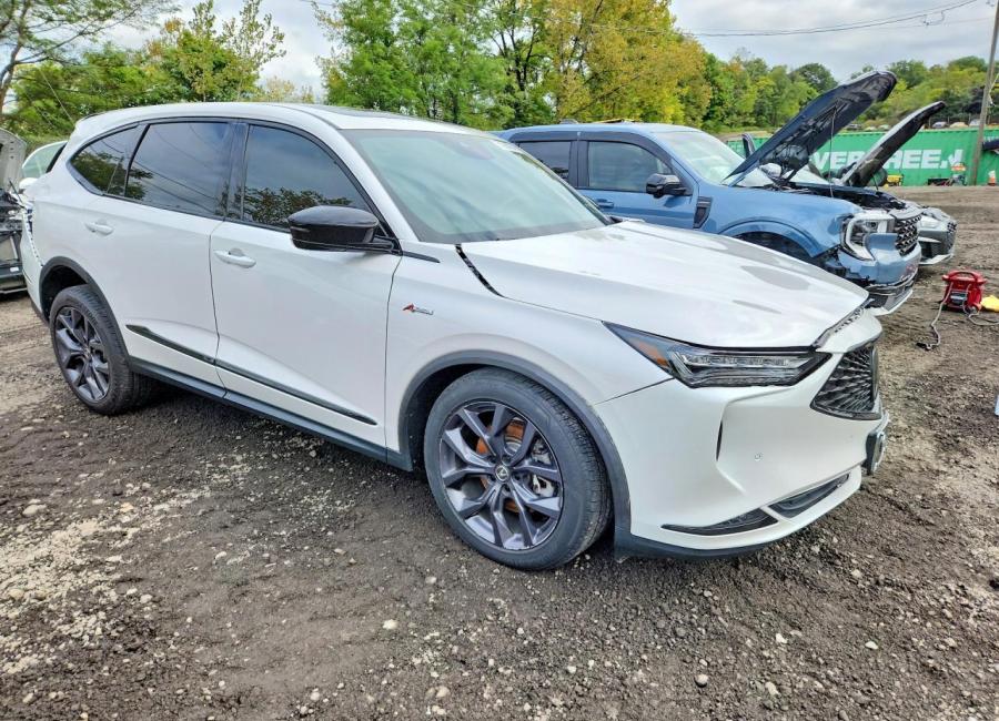 Salvage 2024 Acura Mdx A-spec in White