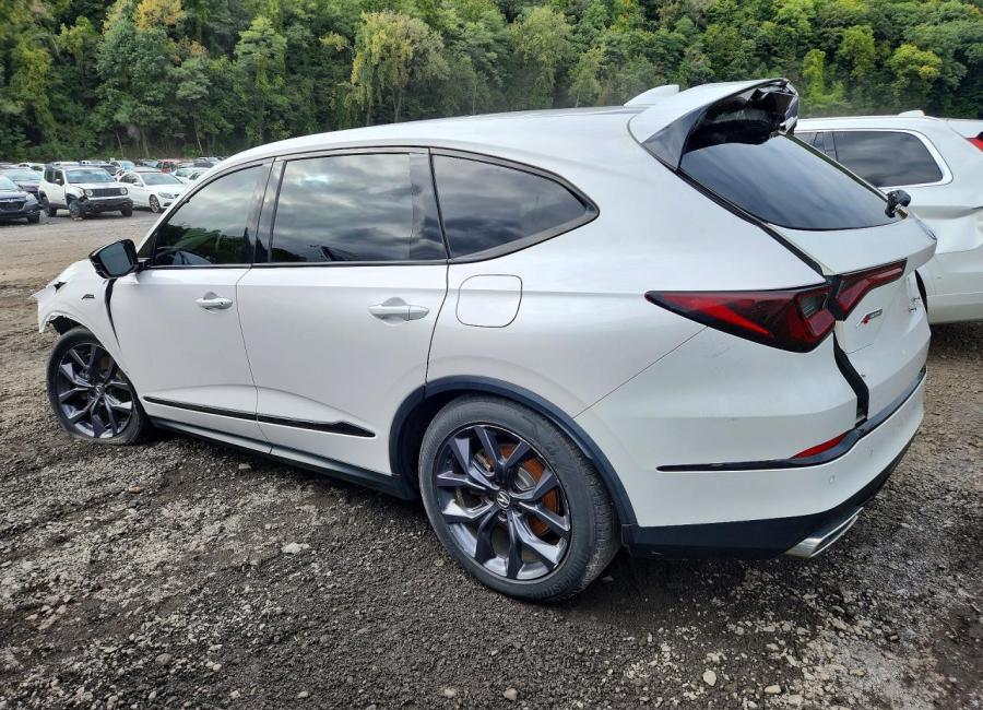 Salvage 2024 Acura Mdx A-spec in White