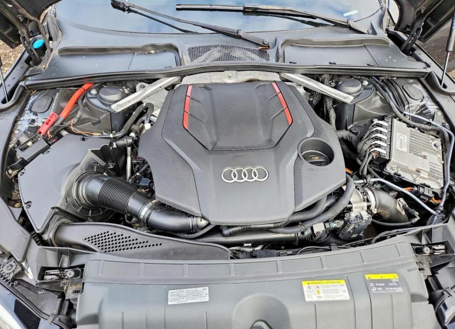 Salvage 2022 Audi S5 Premium Plus in Gray