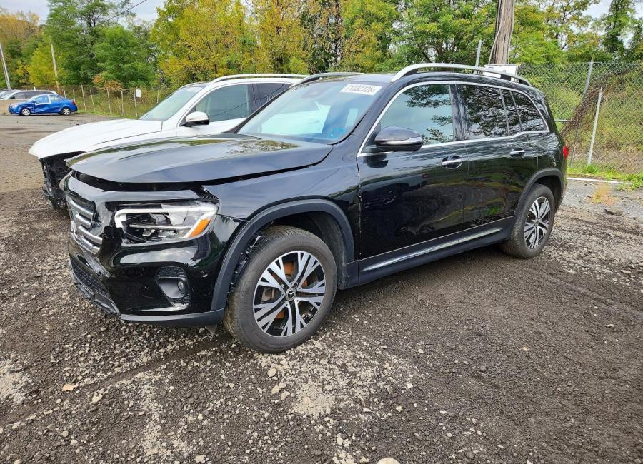 Salvage 2024 Mercedes-benz Glb 250 4matic in Black