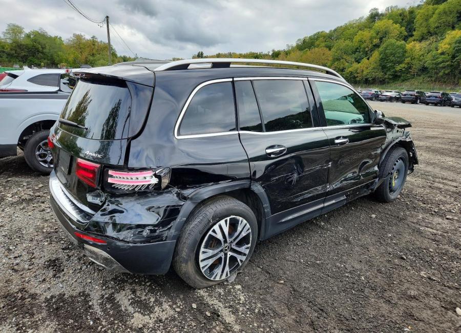 Salvage 2024 Mercedes-benz Glb 250 4matic in Black