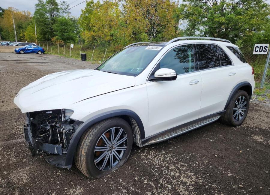 Salvage 2025 Mercedes-benz Gle 350 4matic in White