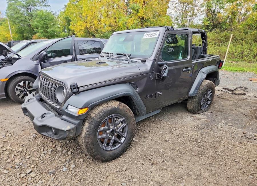 Salvage 2026 Jeep Wrangler  in Gray