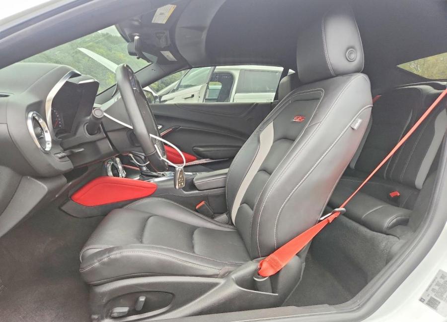 Salvage 2021 Chevrolet Camaro Ss in White